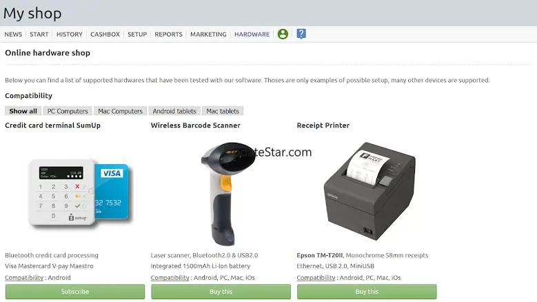 Cash register for POS 1.0.68