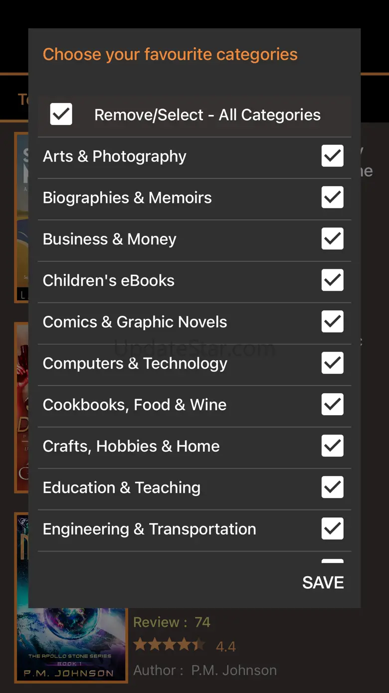 Ebooks for Kindle 11.0.5