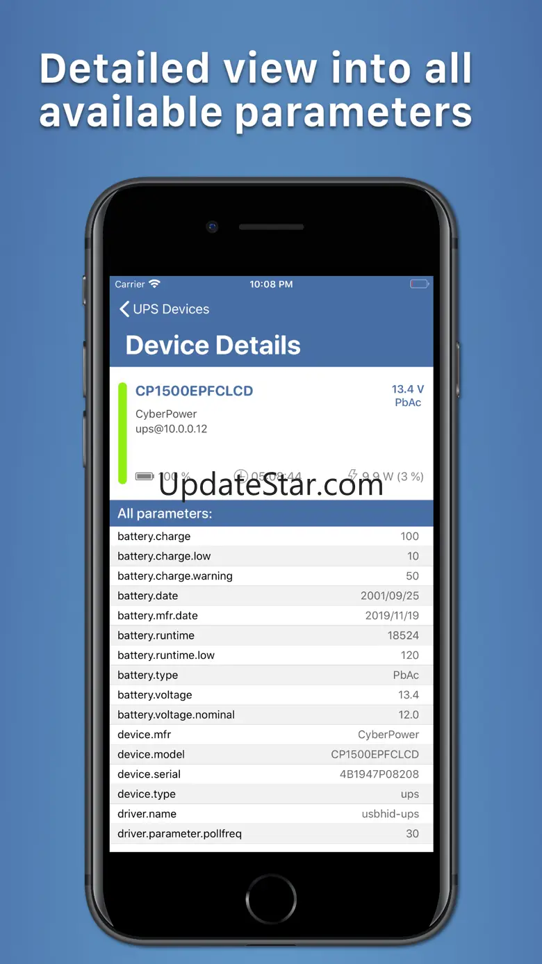 UPS Power Monitor 2.0.1