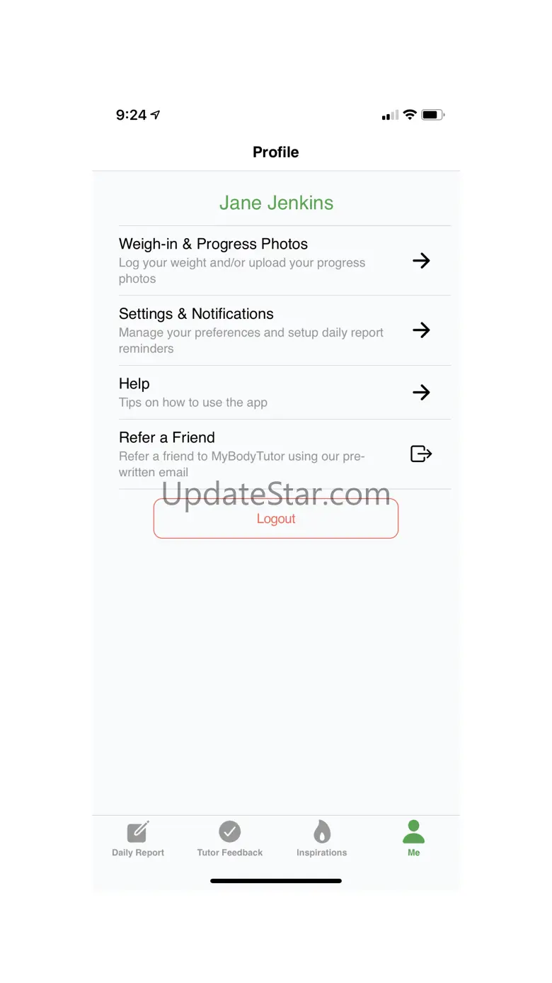 BodyTutor 1.9.0