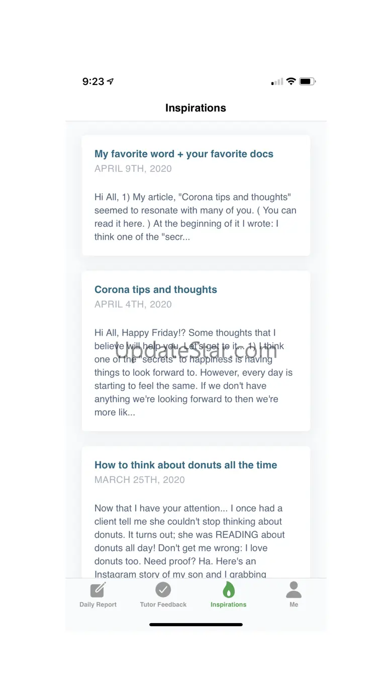 BodyTutor 1.9.0