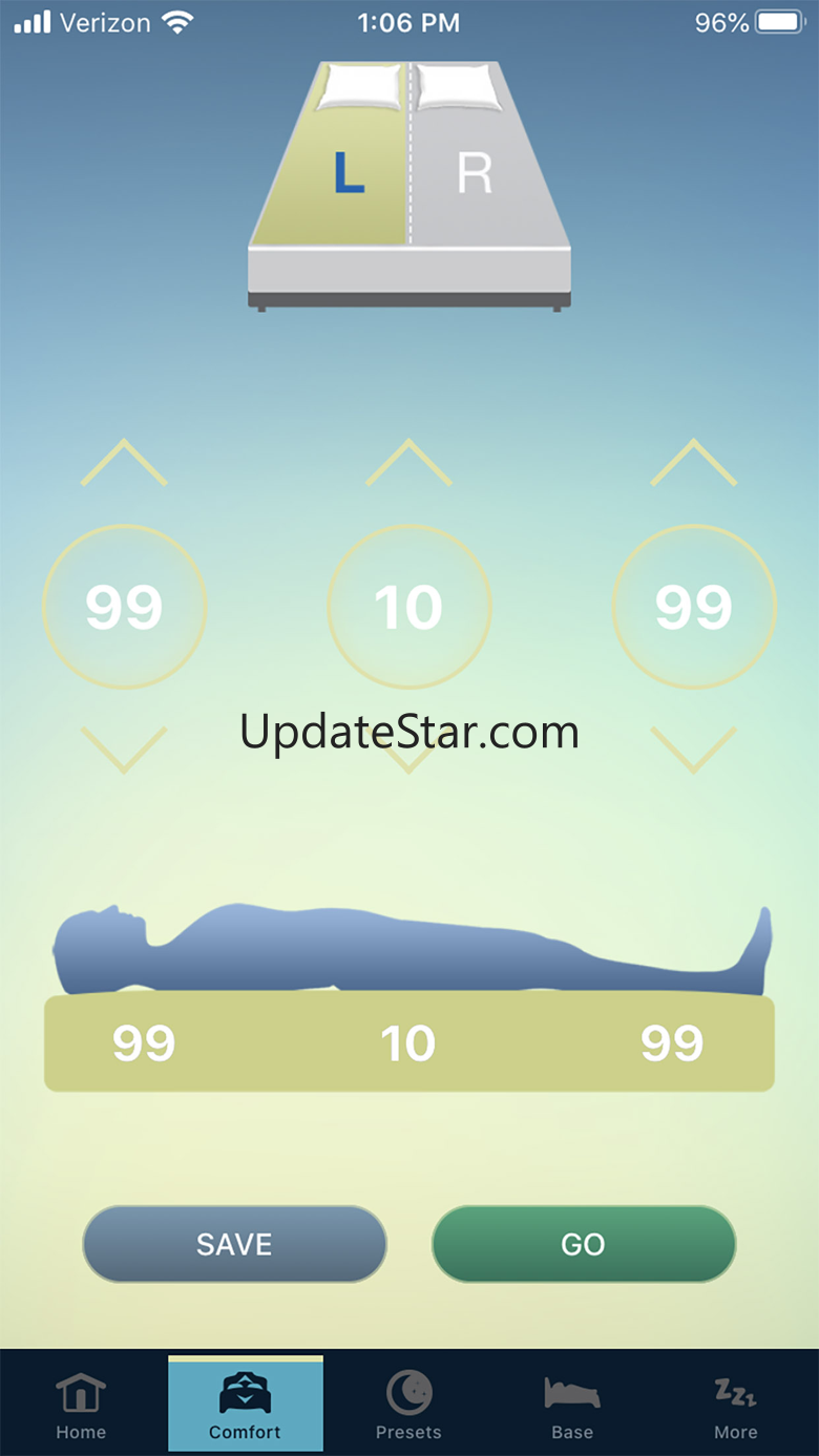 Air-Pedic Bed 1.1