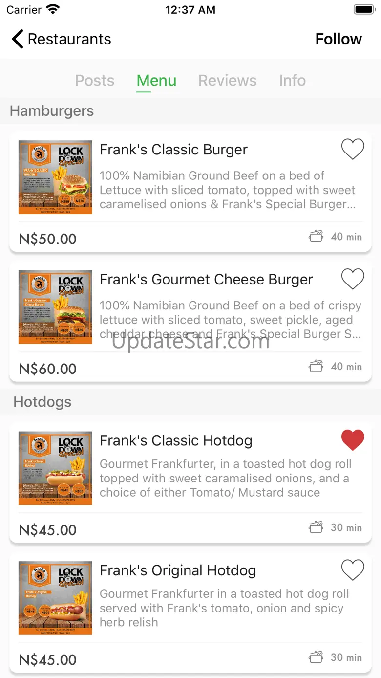 Tap a Meal 5.1.1