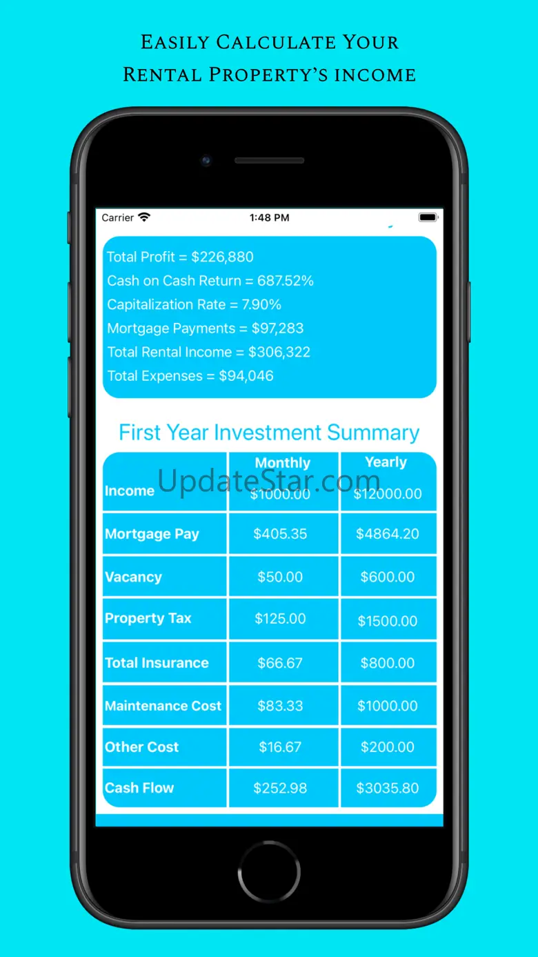 Rental Income Calculator 1.1