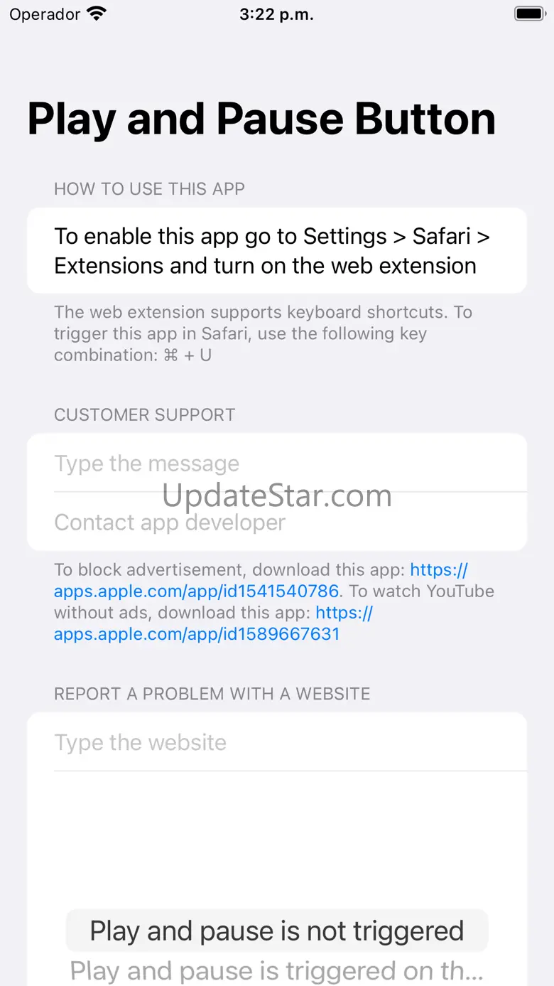 Play and Pause Button 5.5
