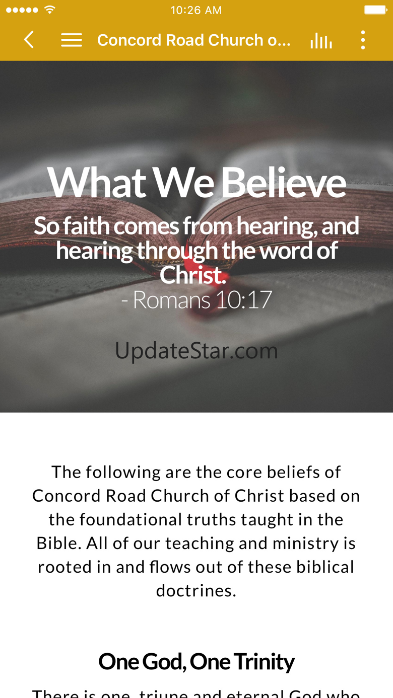 Concord Road Church of Christ 6.1.7