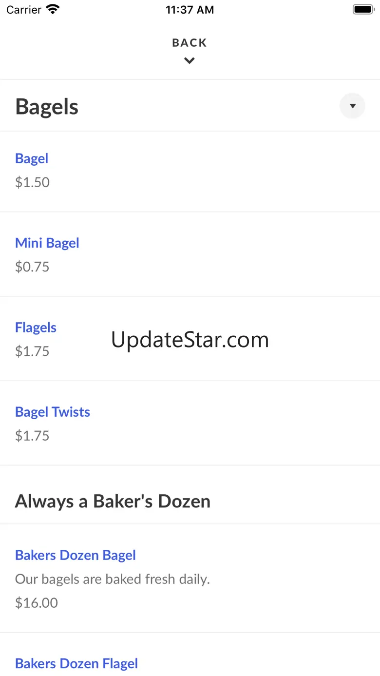 The Bagel Shop 3.8.1