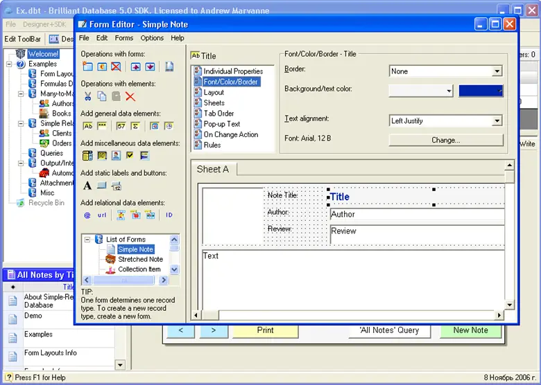 Brilliant Database SDK 5.1