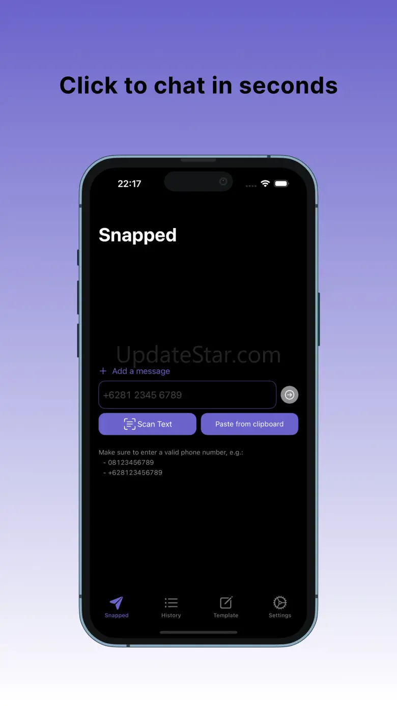 Snapped: Click to Chat 1.4.0