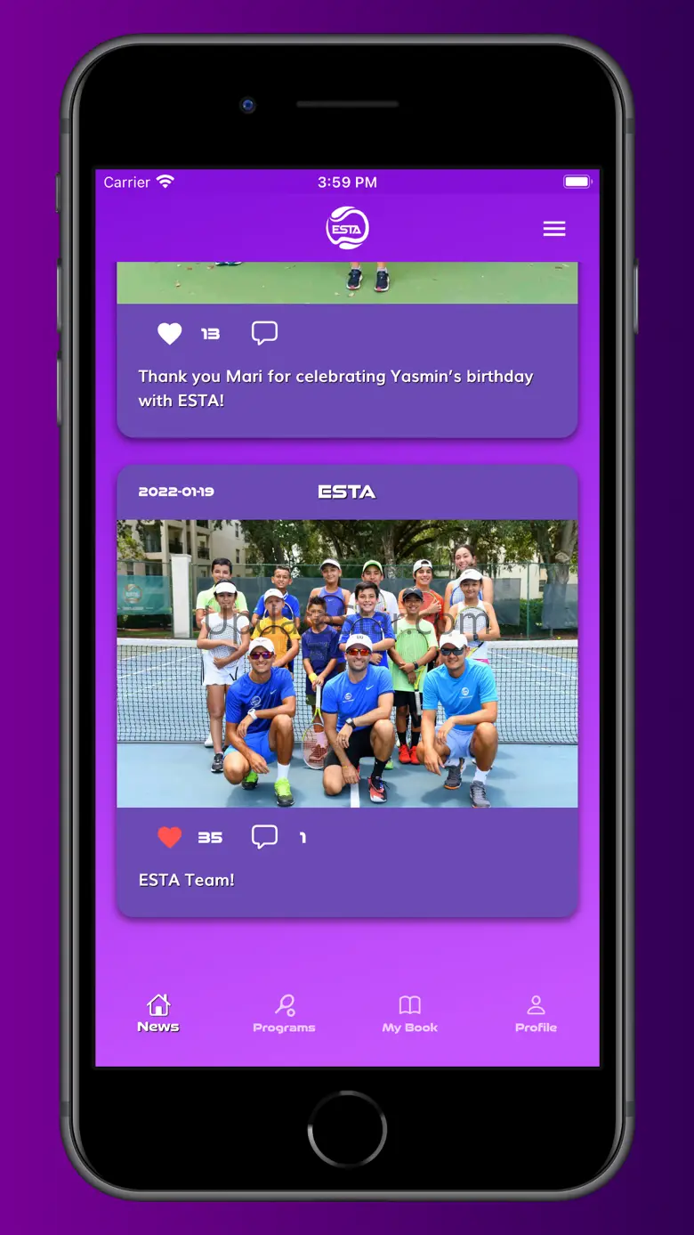 ESTA Tennis Academy 1.1.25