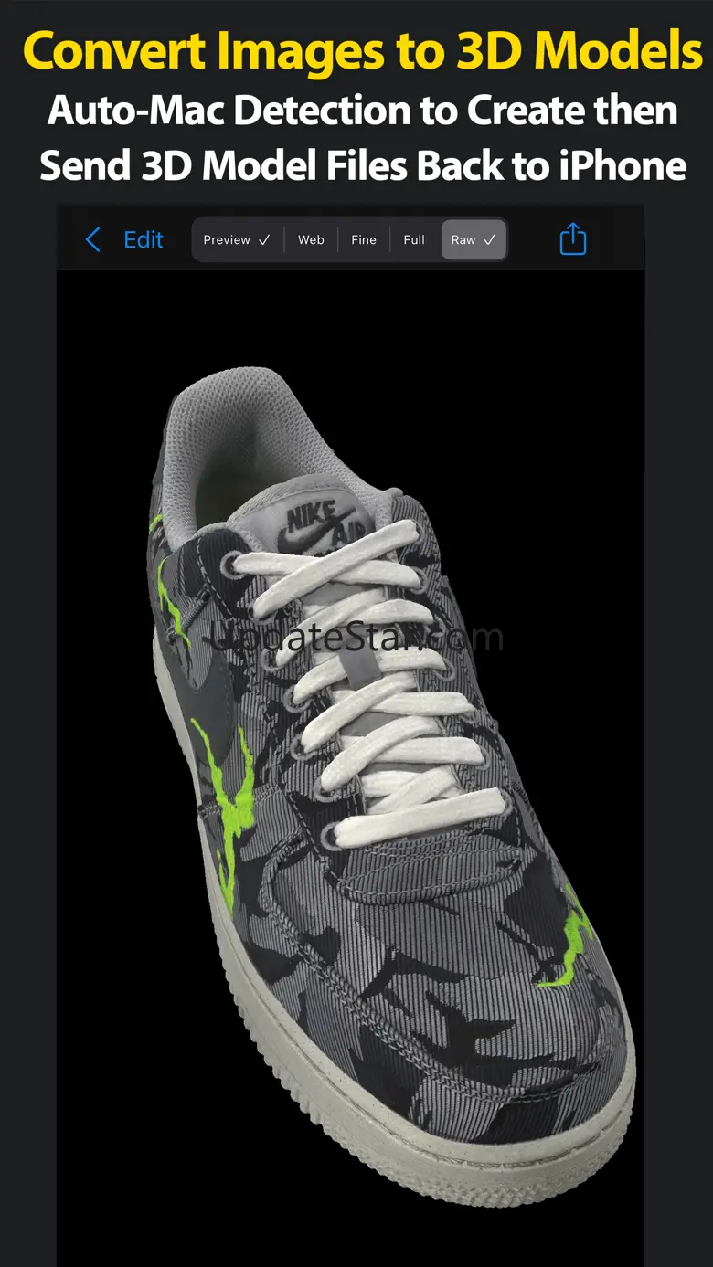 3D Photos: Photogrammetry USDZ 1.1