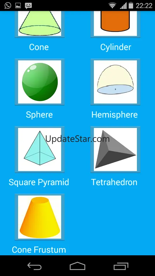 Area and Volume Calculator 21.5