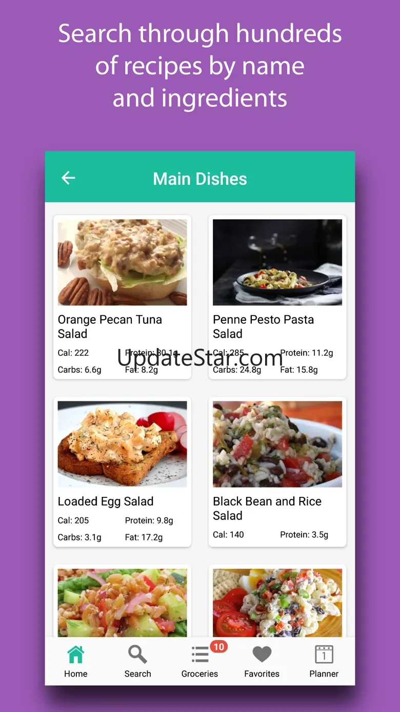 Salad Recipes & Meal Plans 1.2