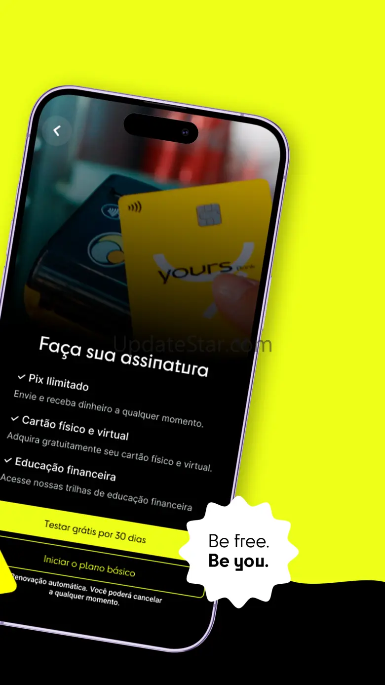 YOURS BANK banco digital jovem 10.1.5