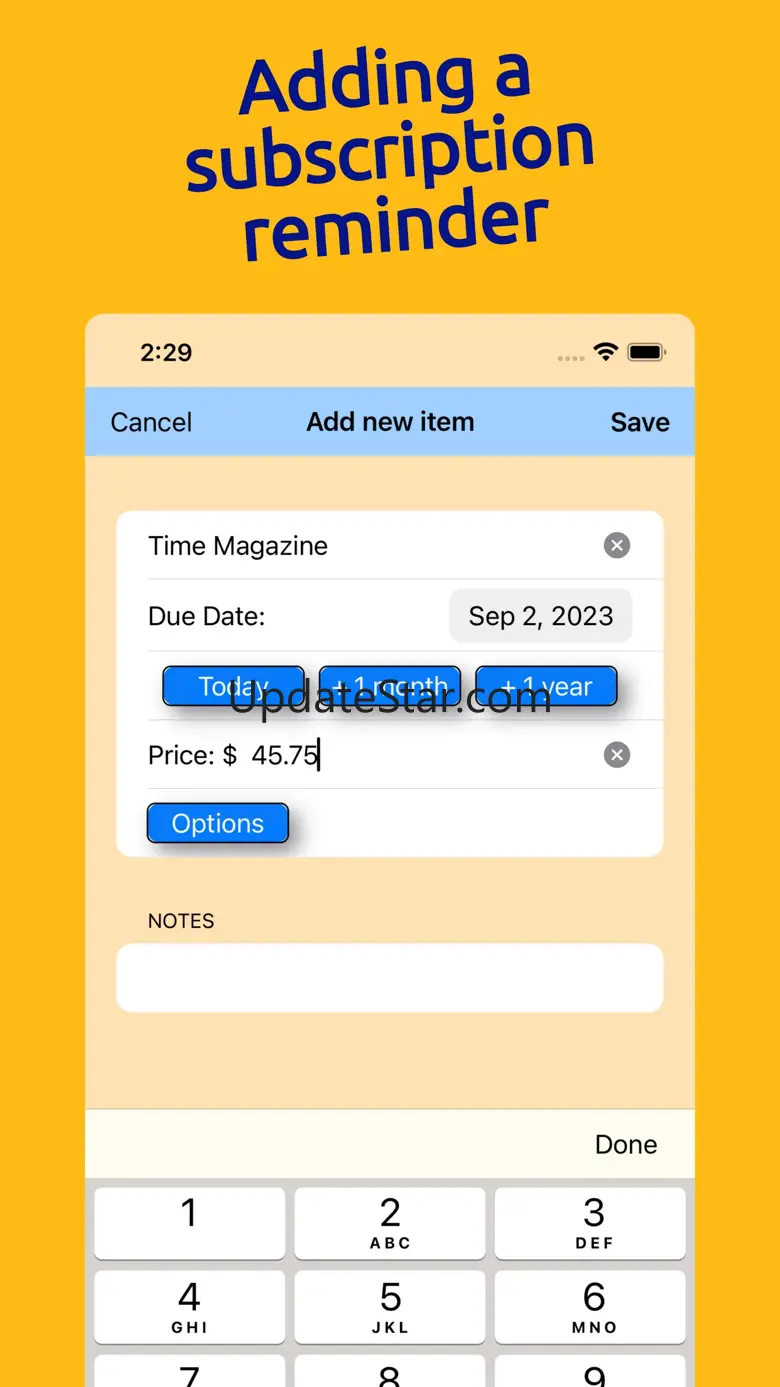 Bill & Task Manager 1.13