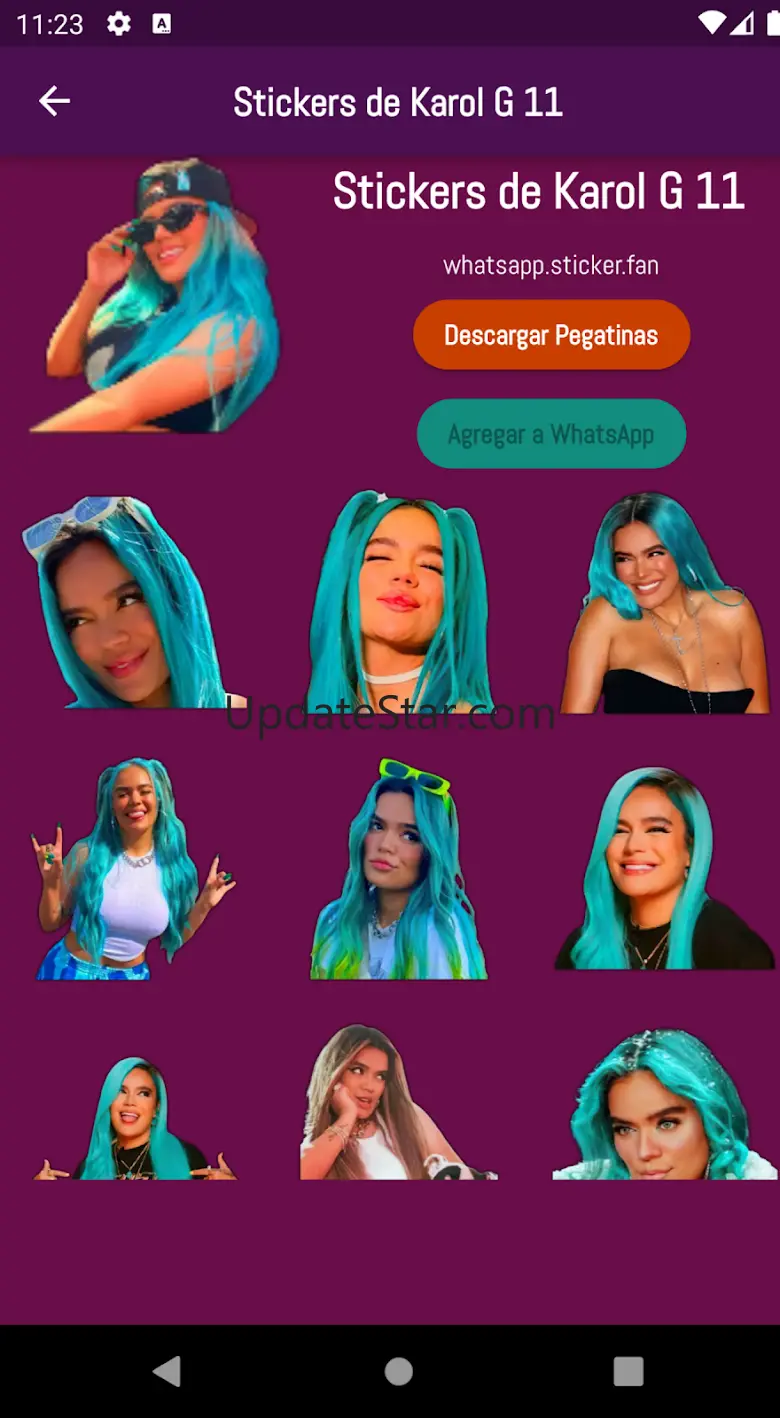 Stickers de Karol G 2.3