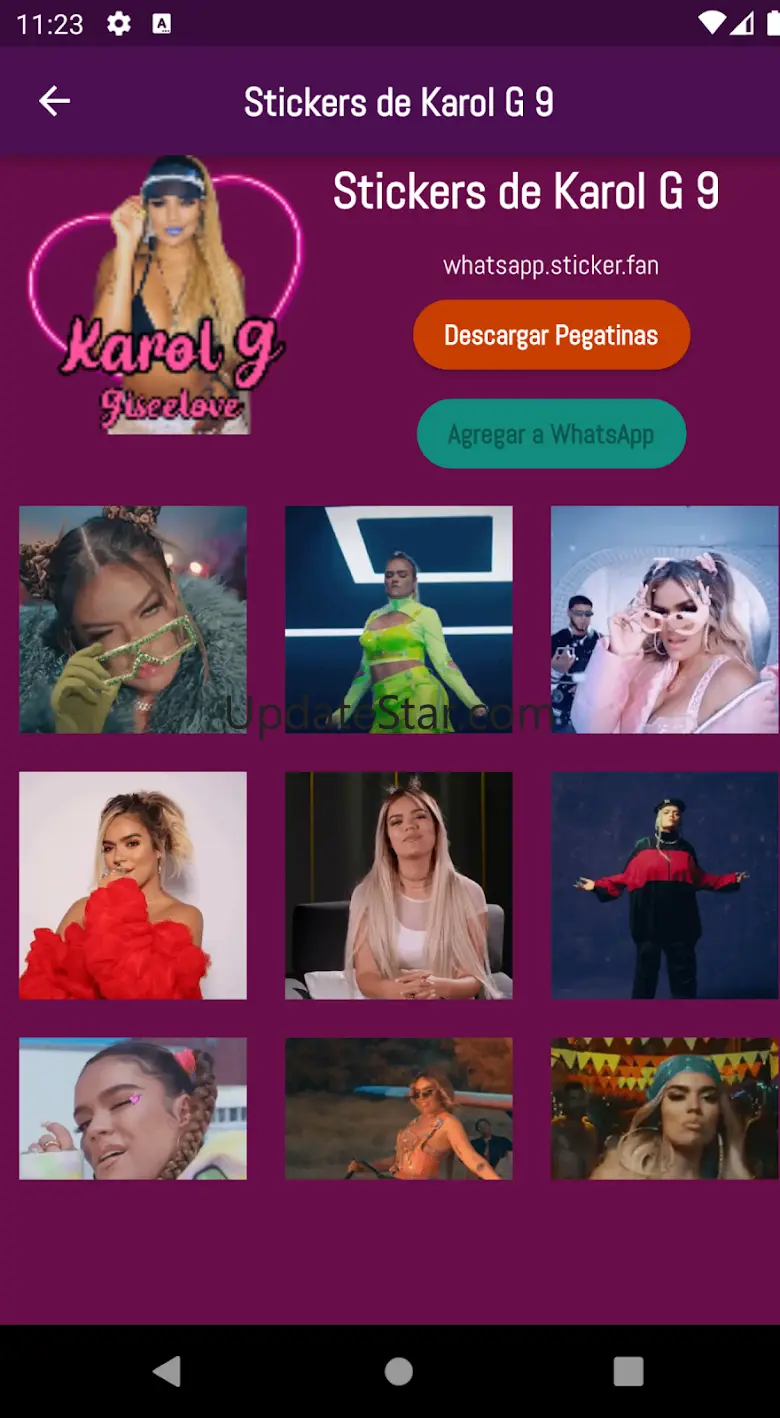 Stickers de Karol G 2.3