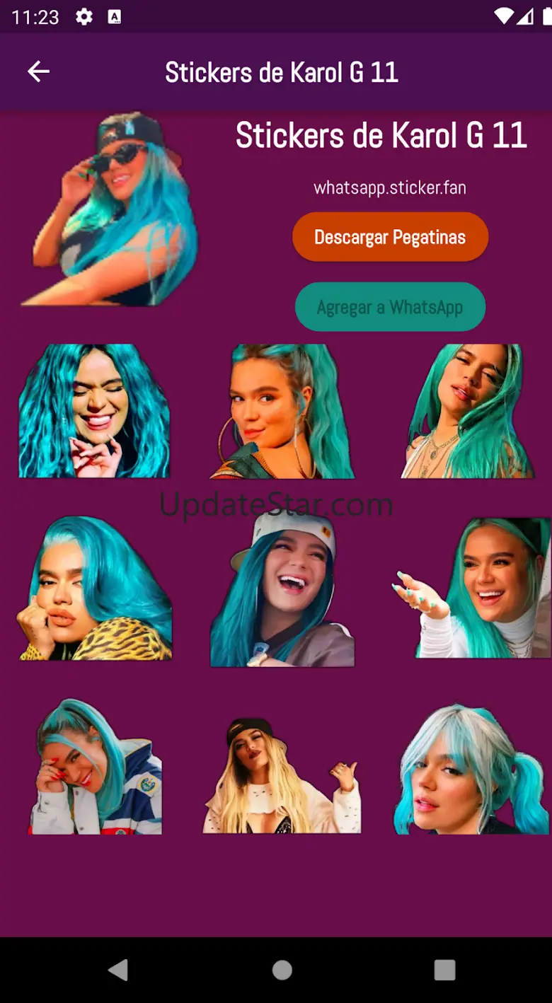 Stickers de Karol G 2.3