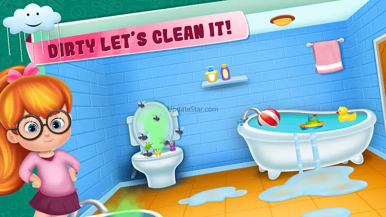 Little girl cleanup game 6.0