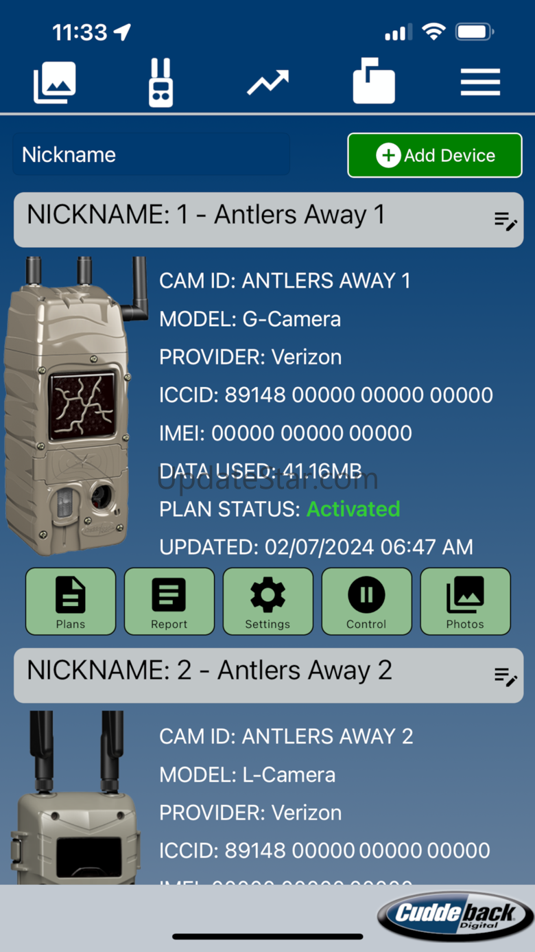 Cuddeback 1.76