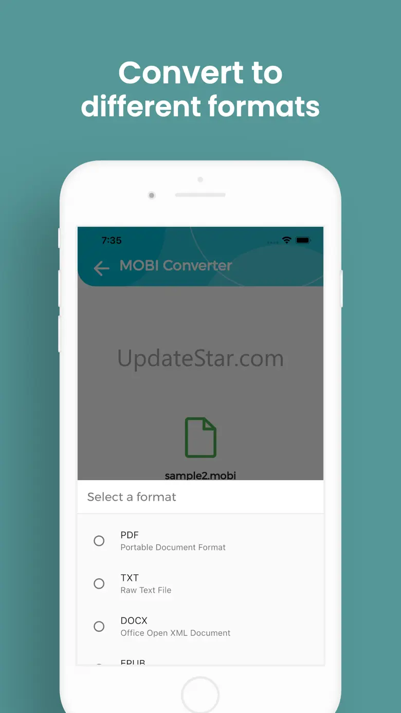 MOBI Converter, MOBI to EPUB 1.5.13