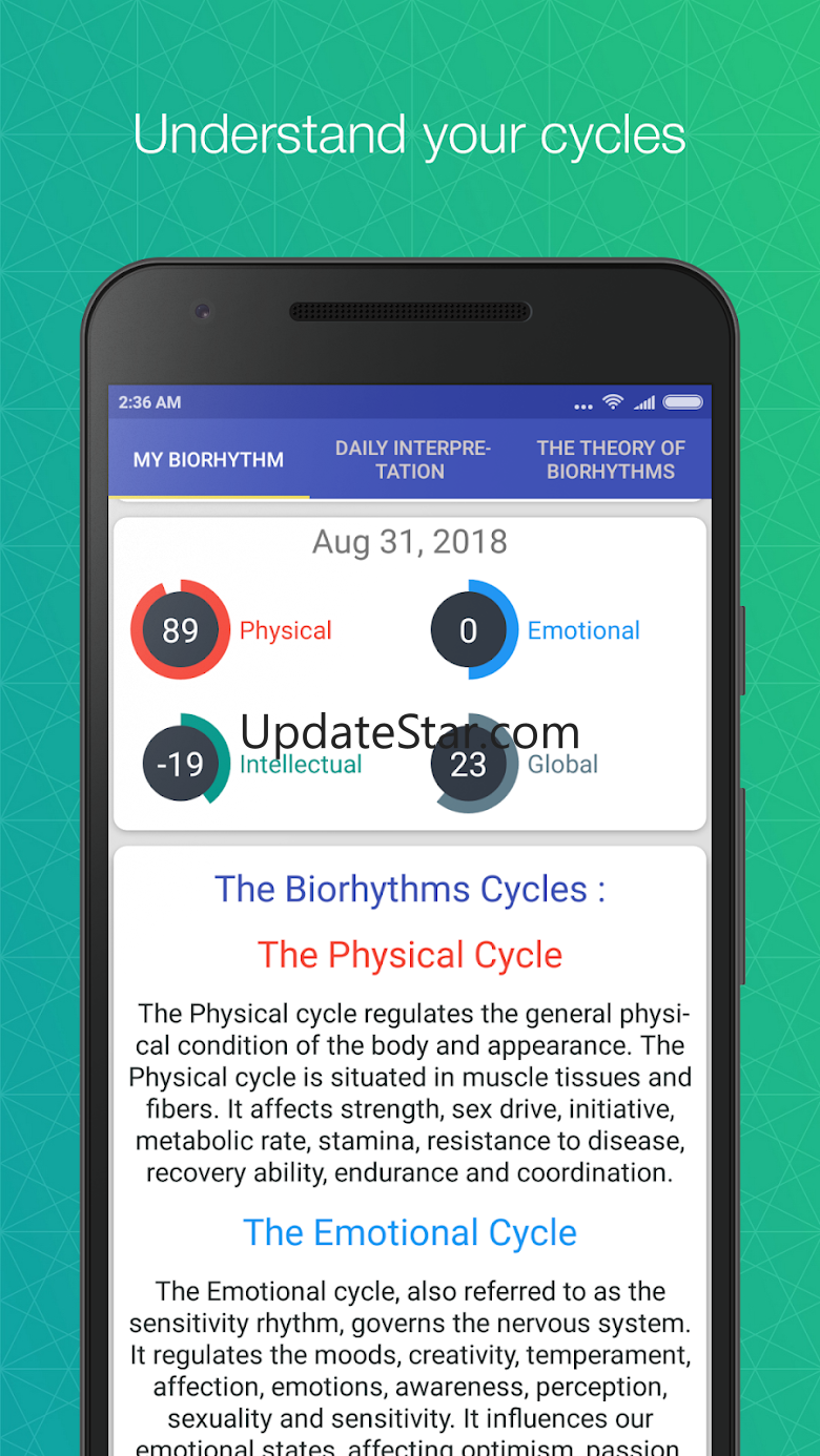 Biorhythm Calculator 2.9