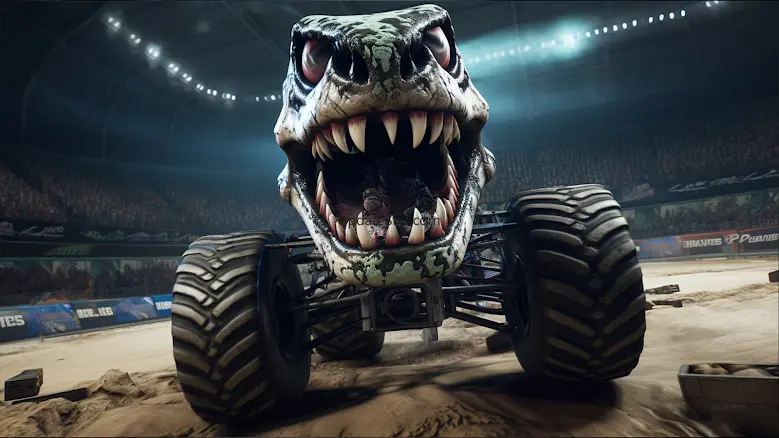 Crazy Monster Truck Games 4.5