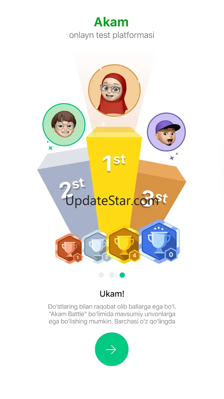Akam - Onlayn testlar 2.5.4