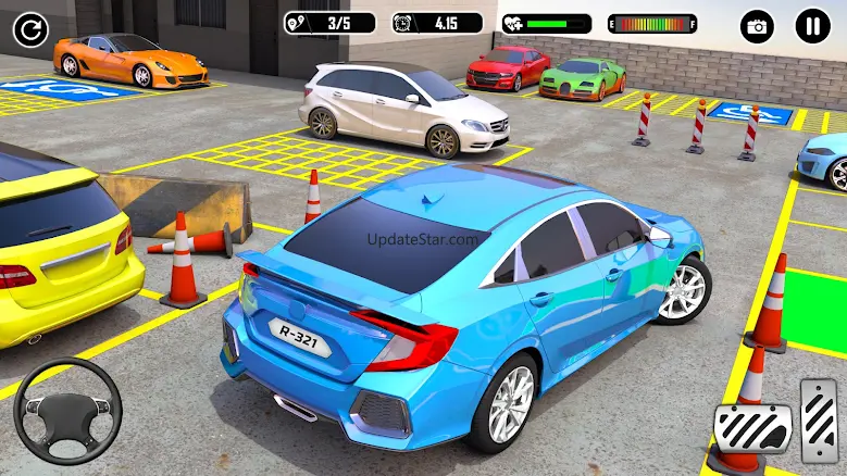 Modern GT Car Parking Games 3D