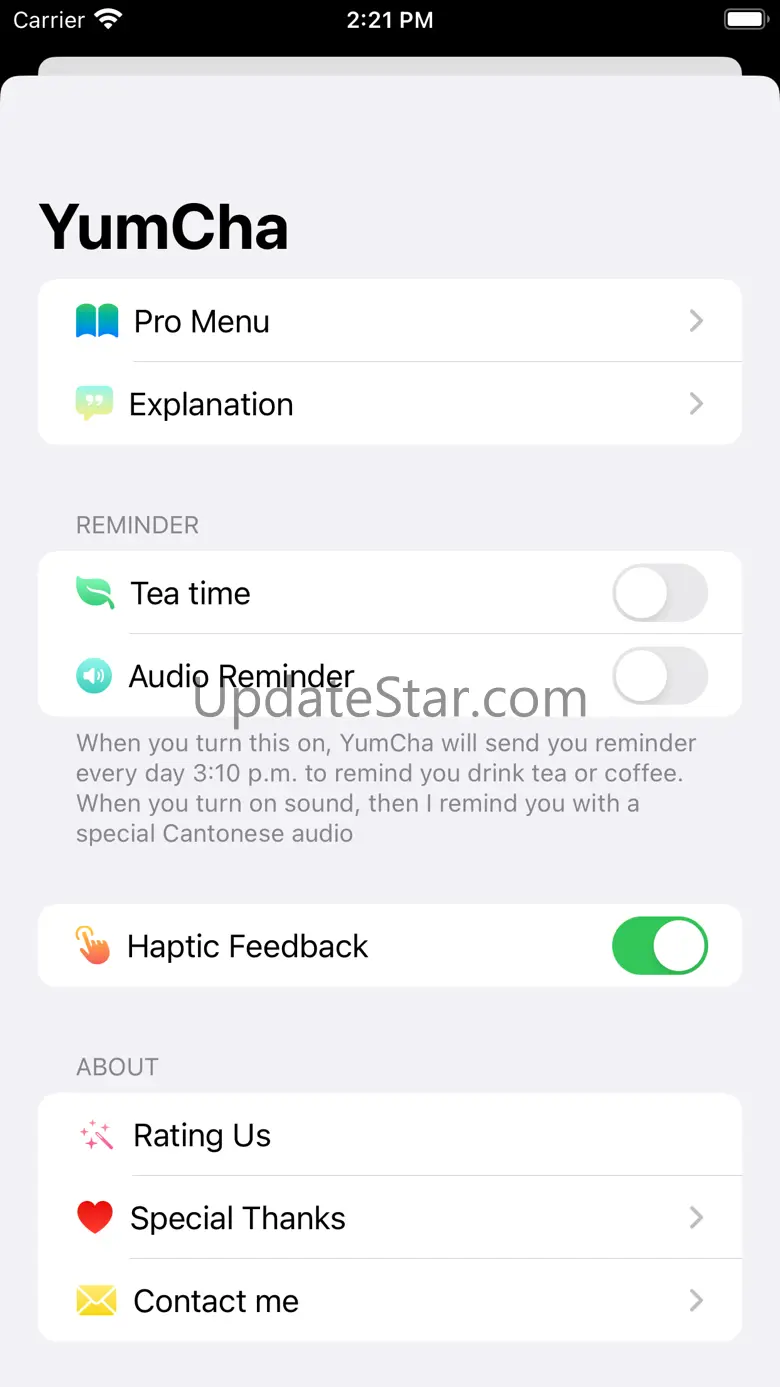 YumCha - SG/MY Tea order guide 2.1.1