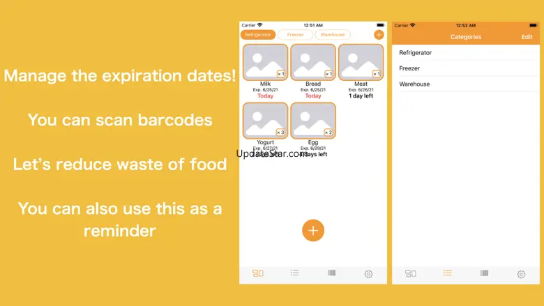Expiration Date Manager 1.0.0