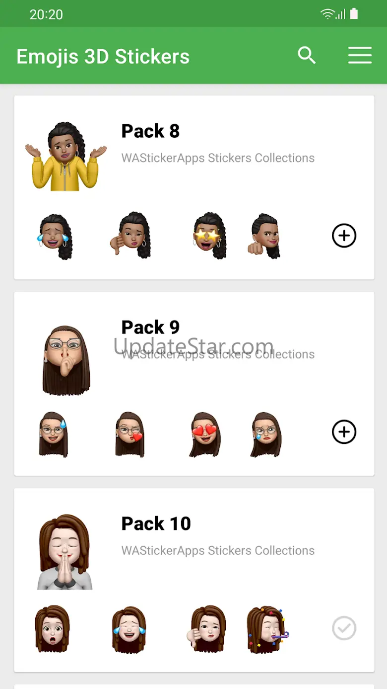 Emojis 3D Stickers WASticker 1.3.1