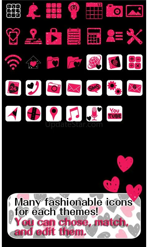 Cute Wallpaper Graffiti Hearts 1.4