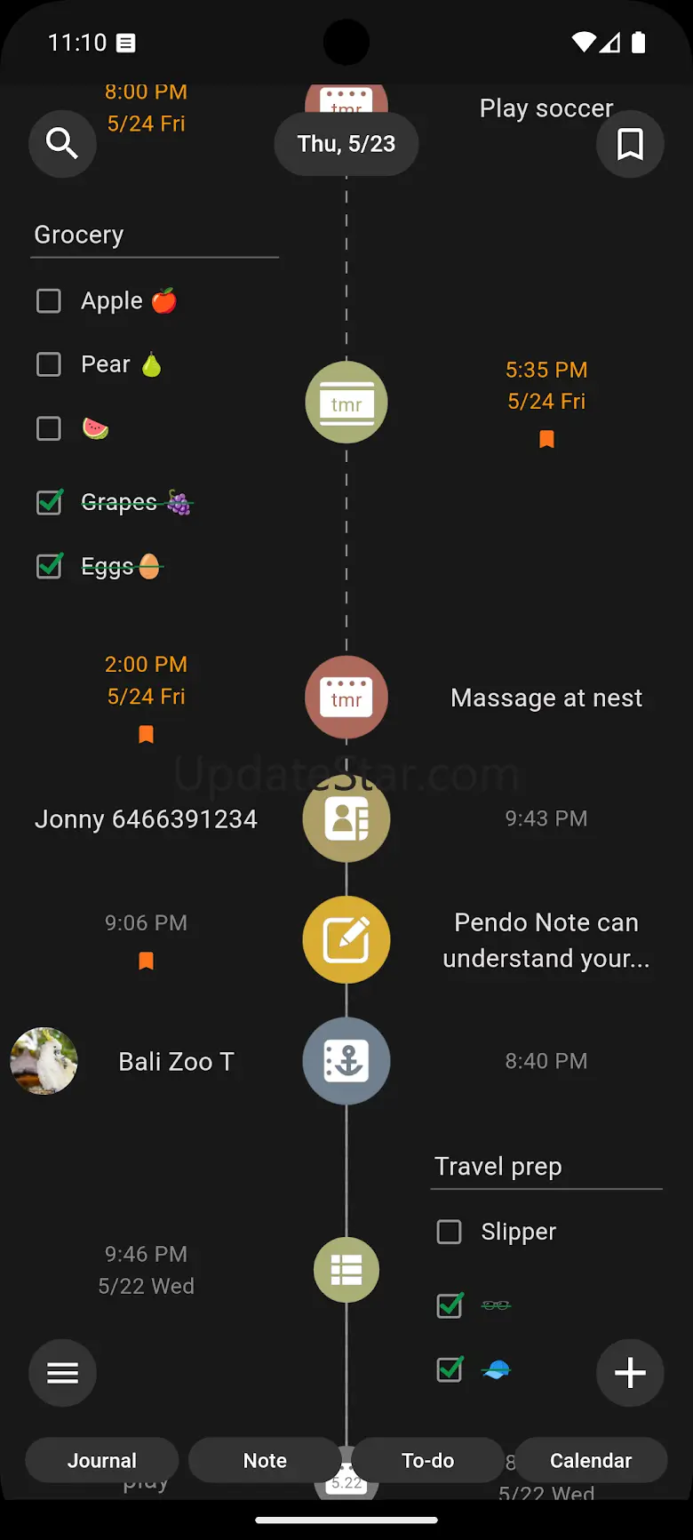 Pendo Note 7.2