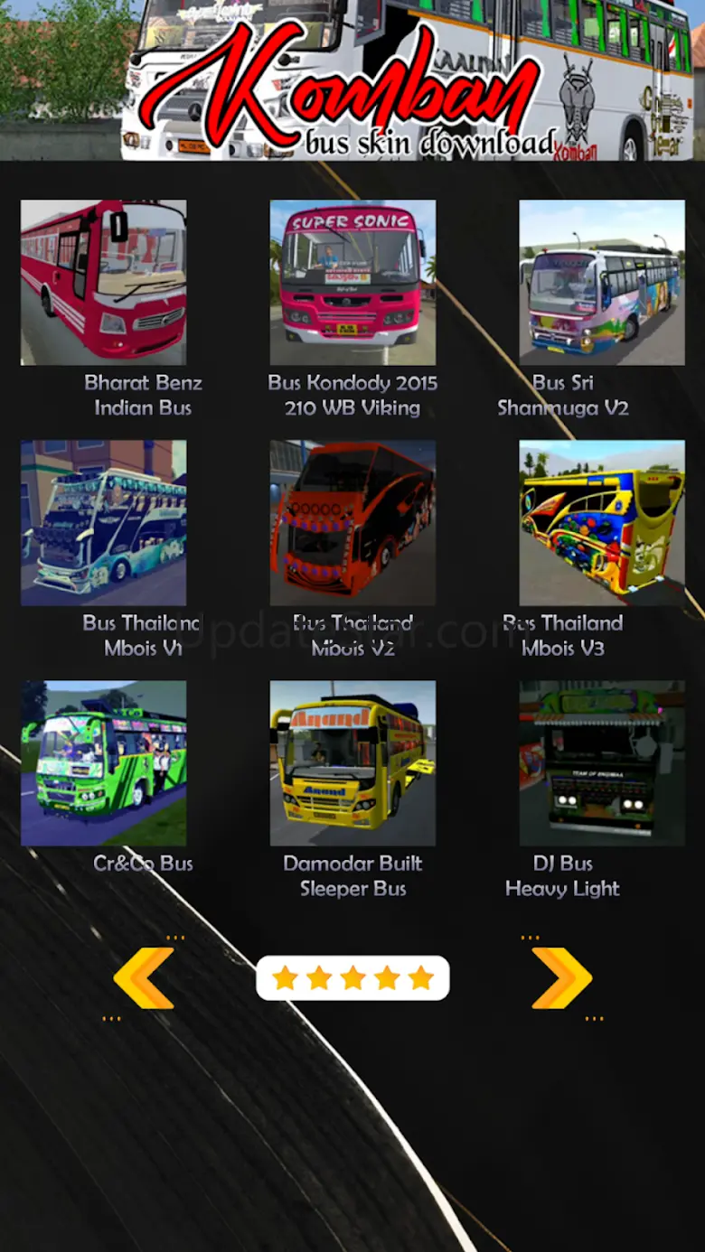 Komban Bus Skin Download 3