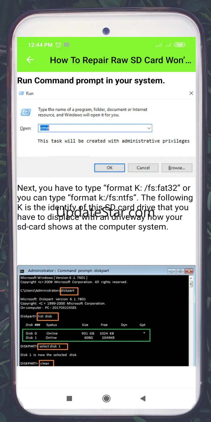 Corrupted Sd Card Repair Guide 7.0