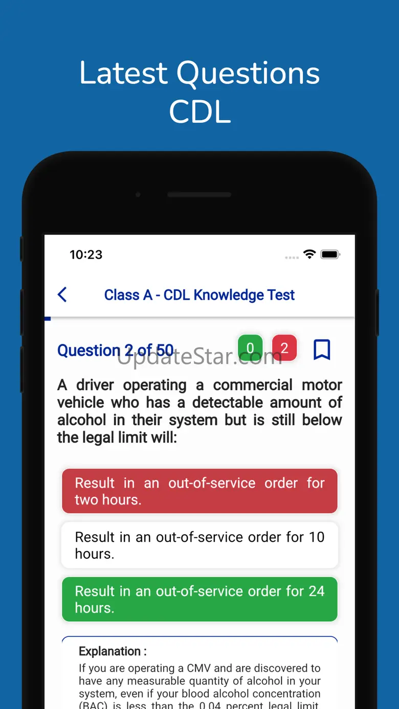 Vermont CDL Permit Practice 5.0
