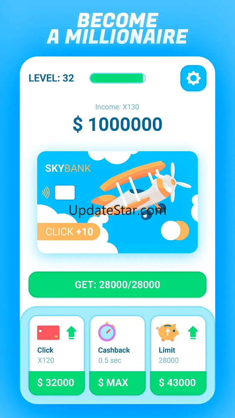 Idle Bank Card - money clicker 1.0.7