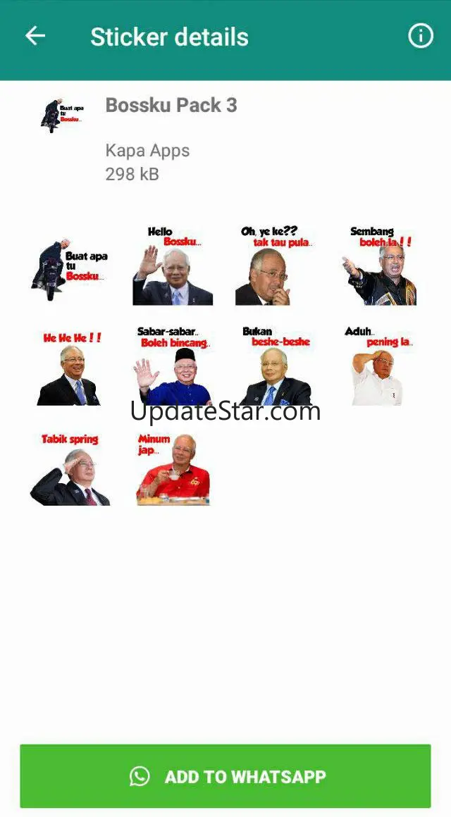 Bossku WA Sticker 1.1