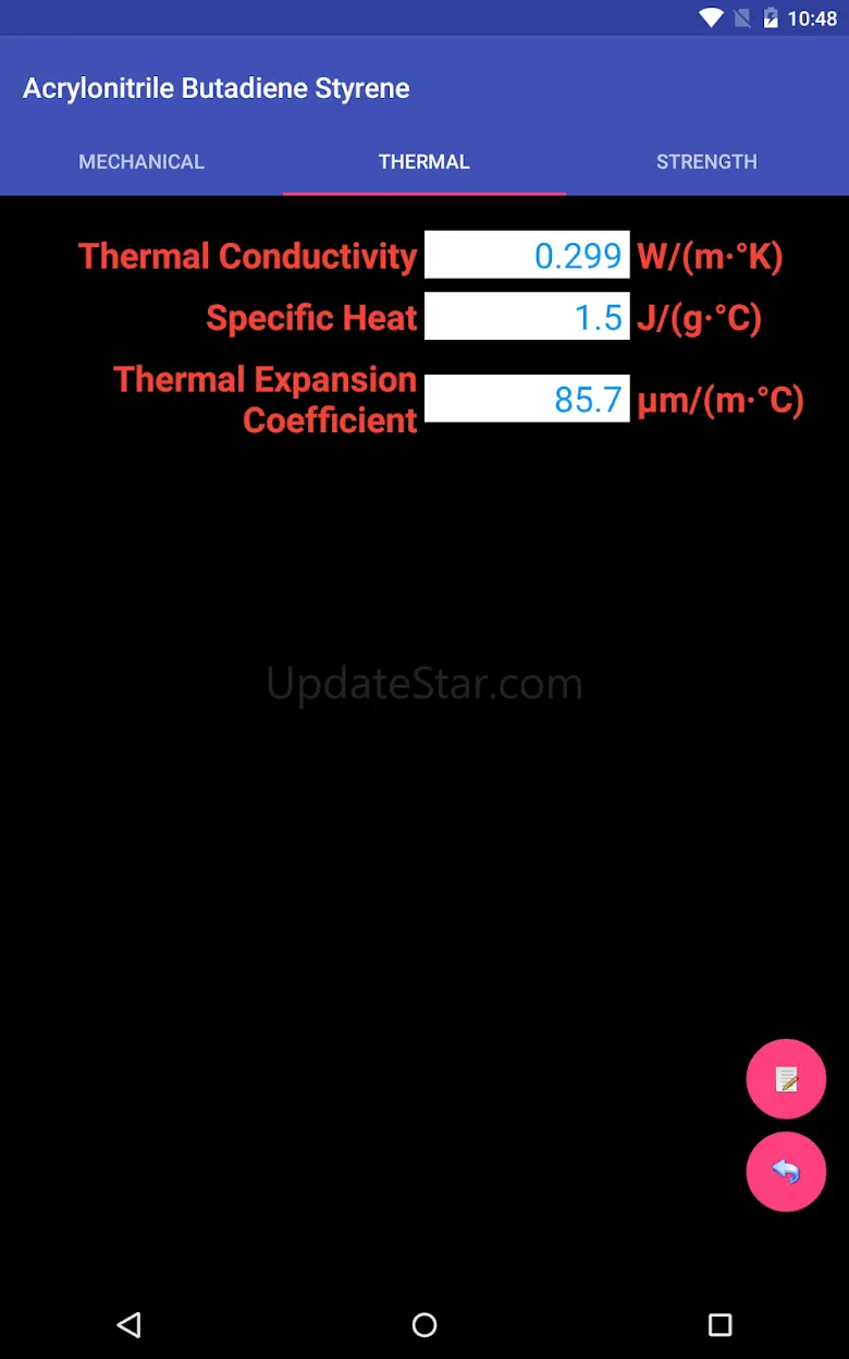 Material Properties 2.0.3
