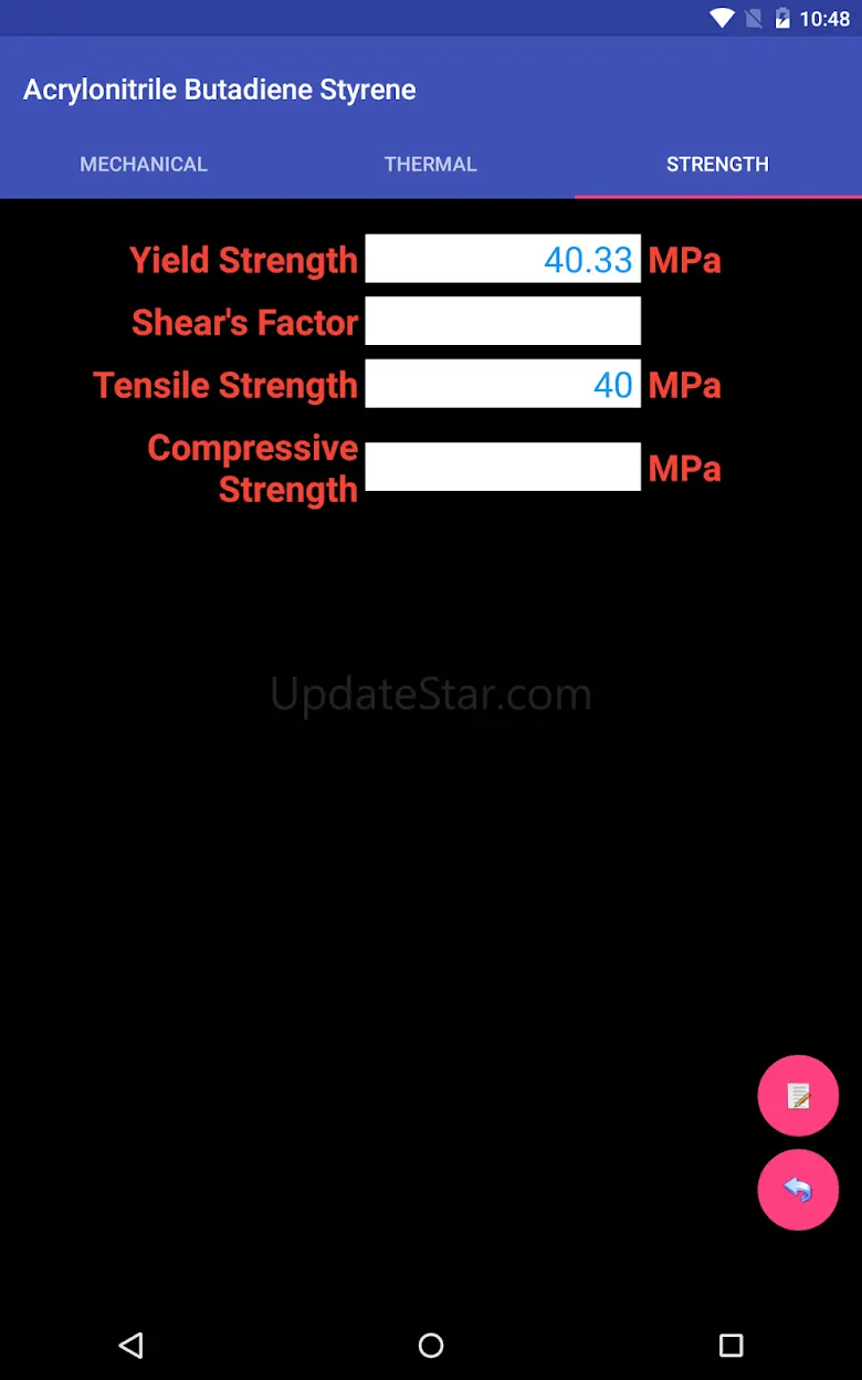 Material Properties 2.0.3