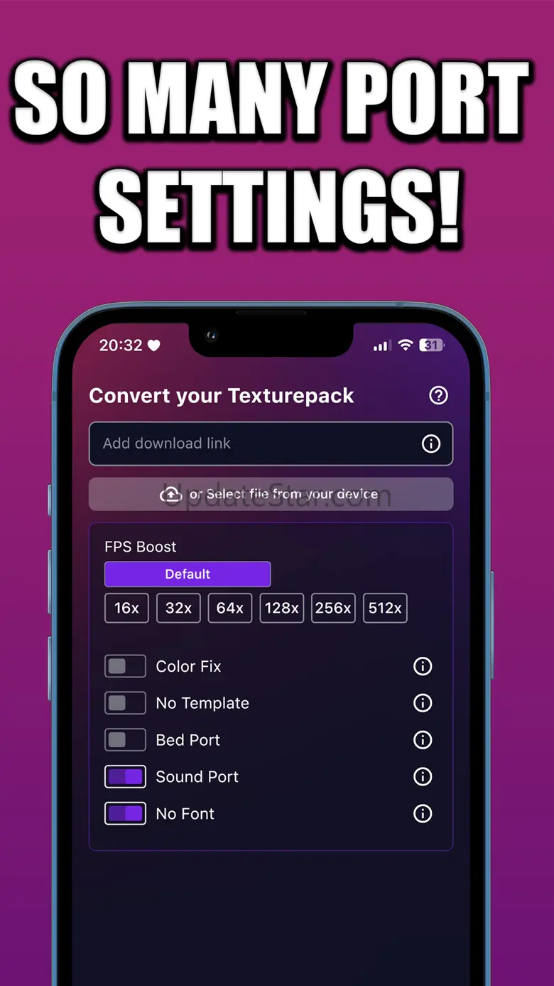 Resource Pack Converter for MC 2.0.21