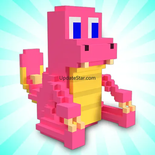Dinosaurs 3D Color by Number 1.9