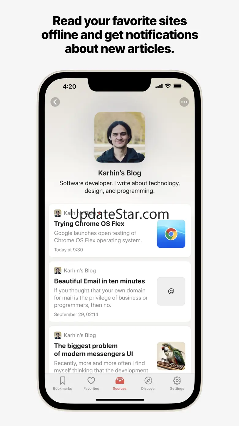 Artykul – RSS Reader 1.6
