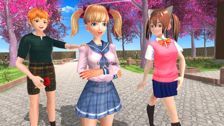 School Life Anime Girl Game 3D 1.1.4