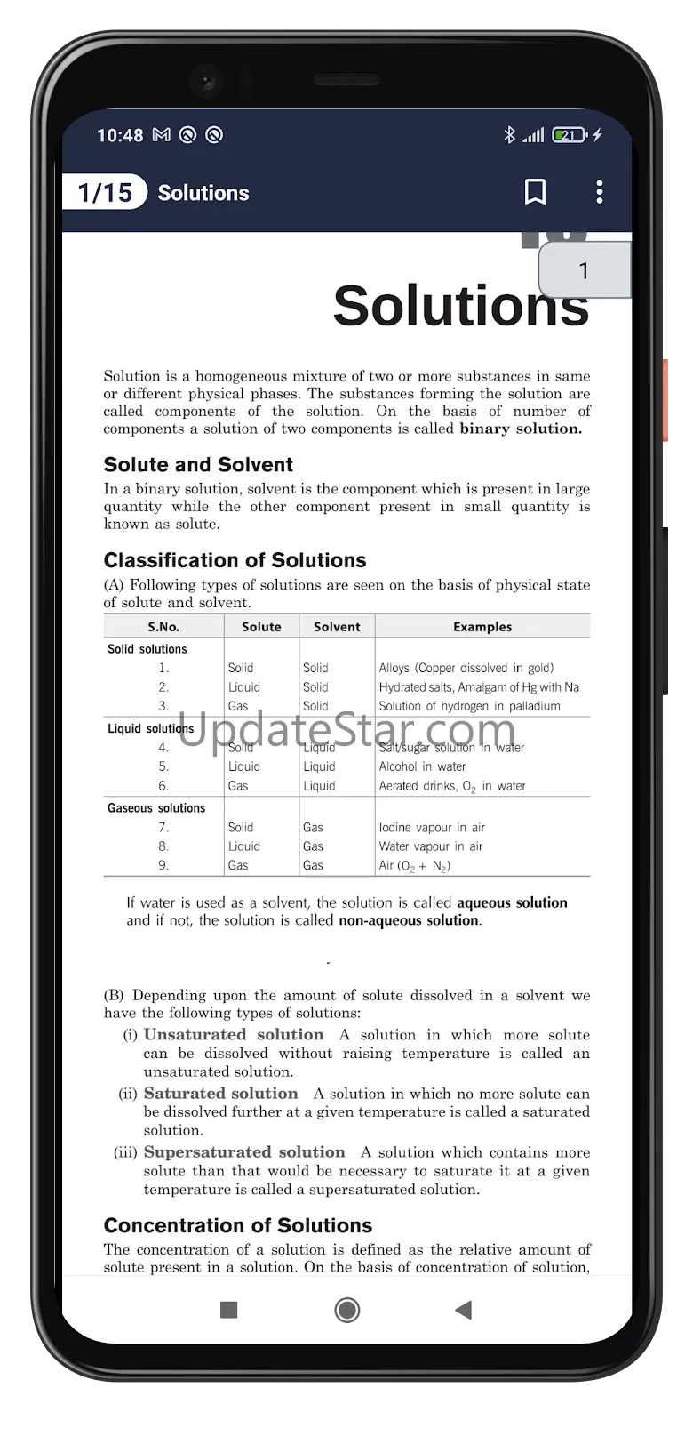 Handbook: Physics, Chemistry 6.1.1