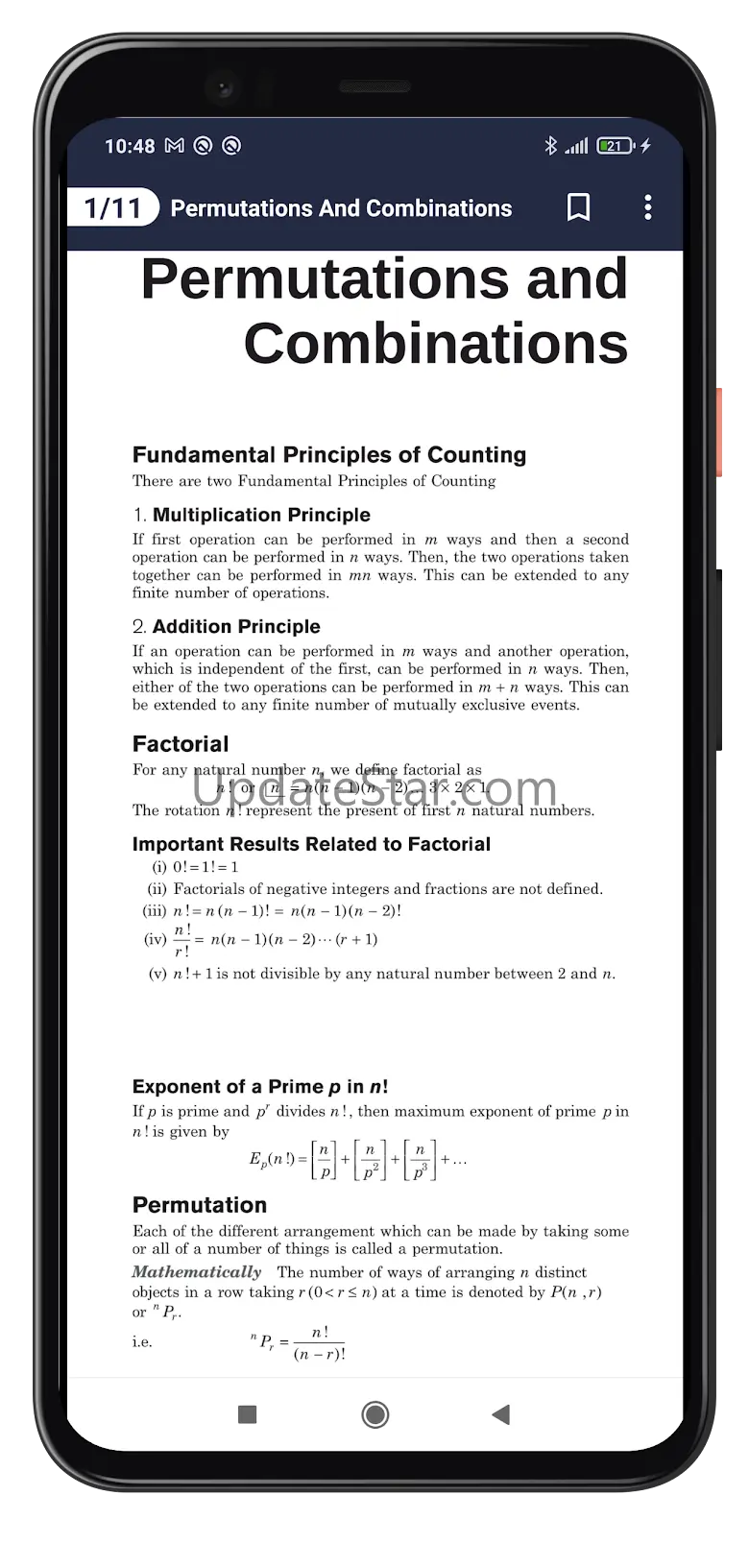 Handbook: Physics, Chemistry 6.1.1