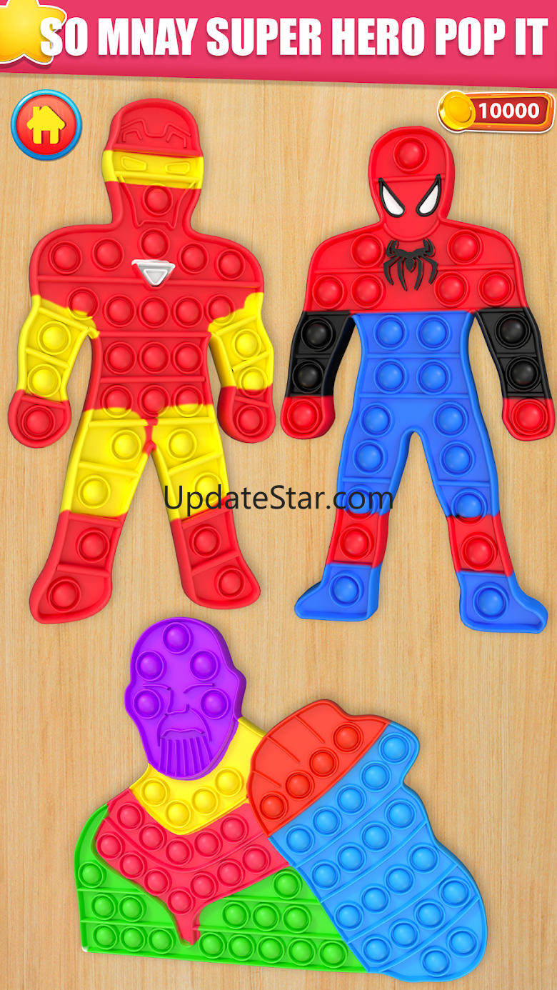 pop it 3D : Superhero Fidget 1.1