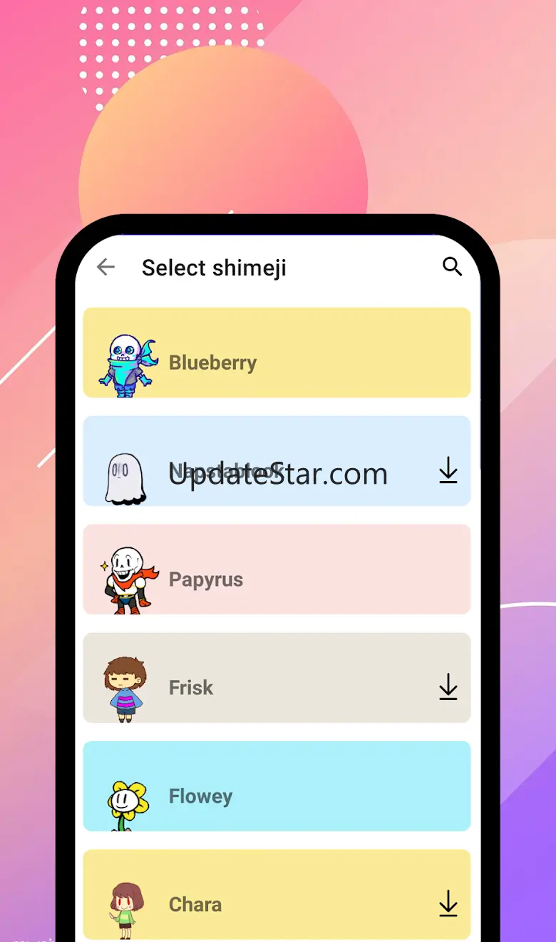Undertale Shimeji 1.5