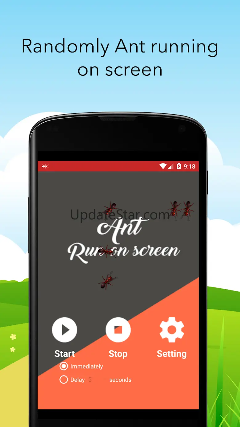 Ant Run on Screen Prank 1.3